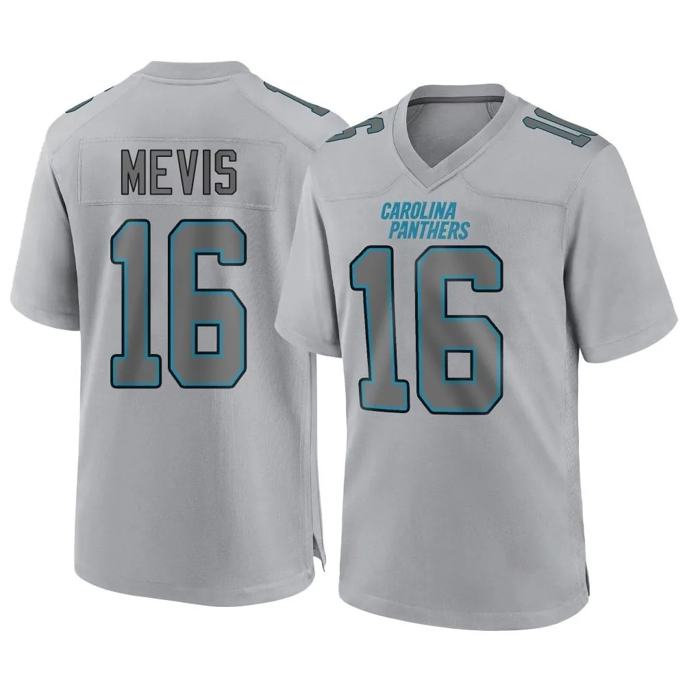 Men's Carolina Panthers Harrison Mevis Nike Atmosphere Fashion Game Gray Jersey Men's Carolina Panthers Harrison Mevis Nike Atmosphere Fashion Game Gray Jersey