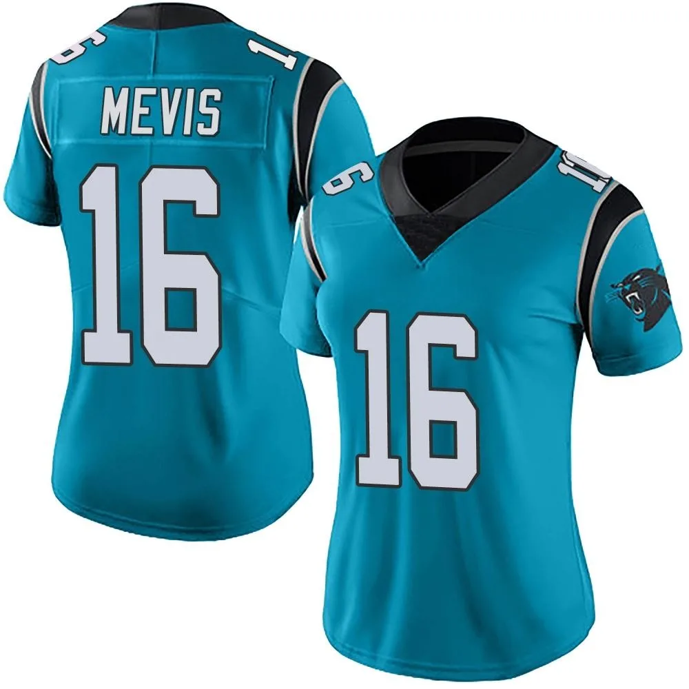 Women's Carolina Panthers Harrison Mevis Nike Alternate Vapor Untouchable Limited Blue Jersey Women's Carolina Panthers Harrison Mevis Nike Alternate Vapor Untouchable Limited Blue Jersey
