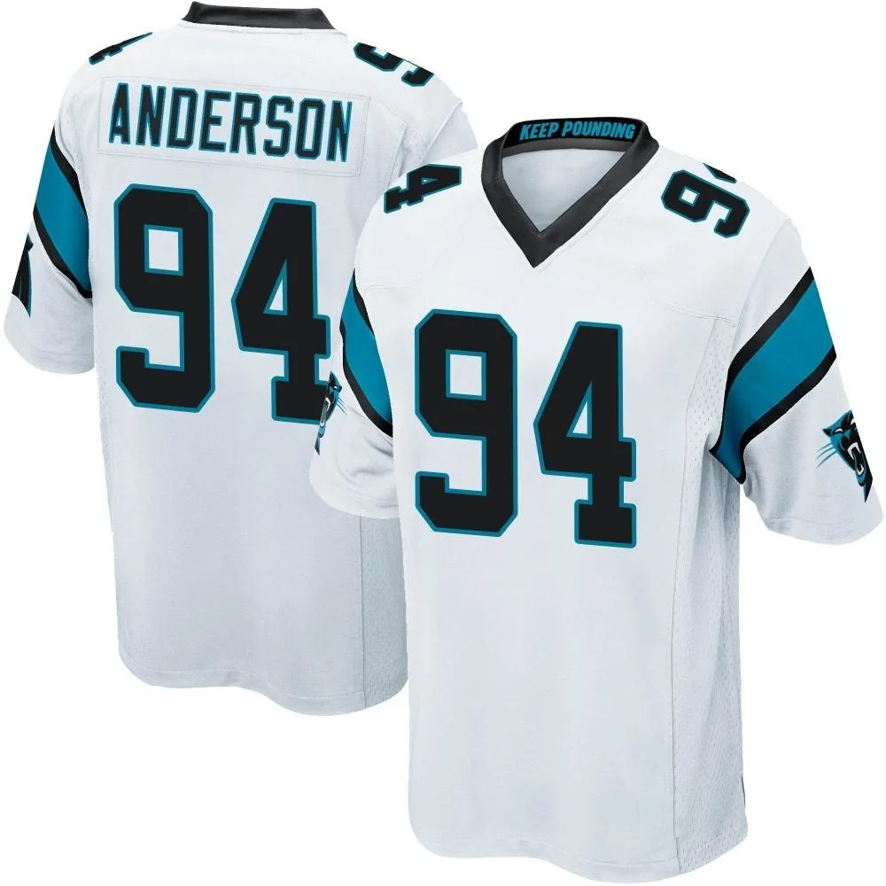 Youth Carolina Panthers Henry Anderson Nike Game White Jersey Youth Carolina Panthers Henry Anderson Nike Game White Jersey