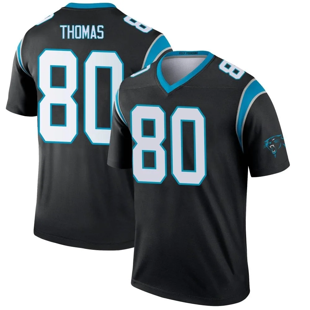 Men's Carolina Panthers Ian Thomas Nike Legend Black Jersey Men's Carolina Panthers Ian Thomas Nike Legend Black Jersey