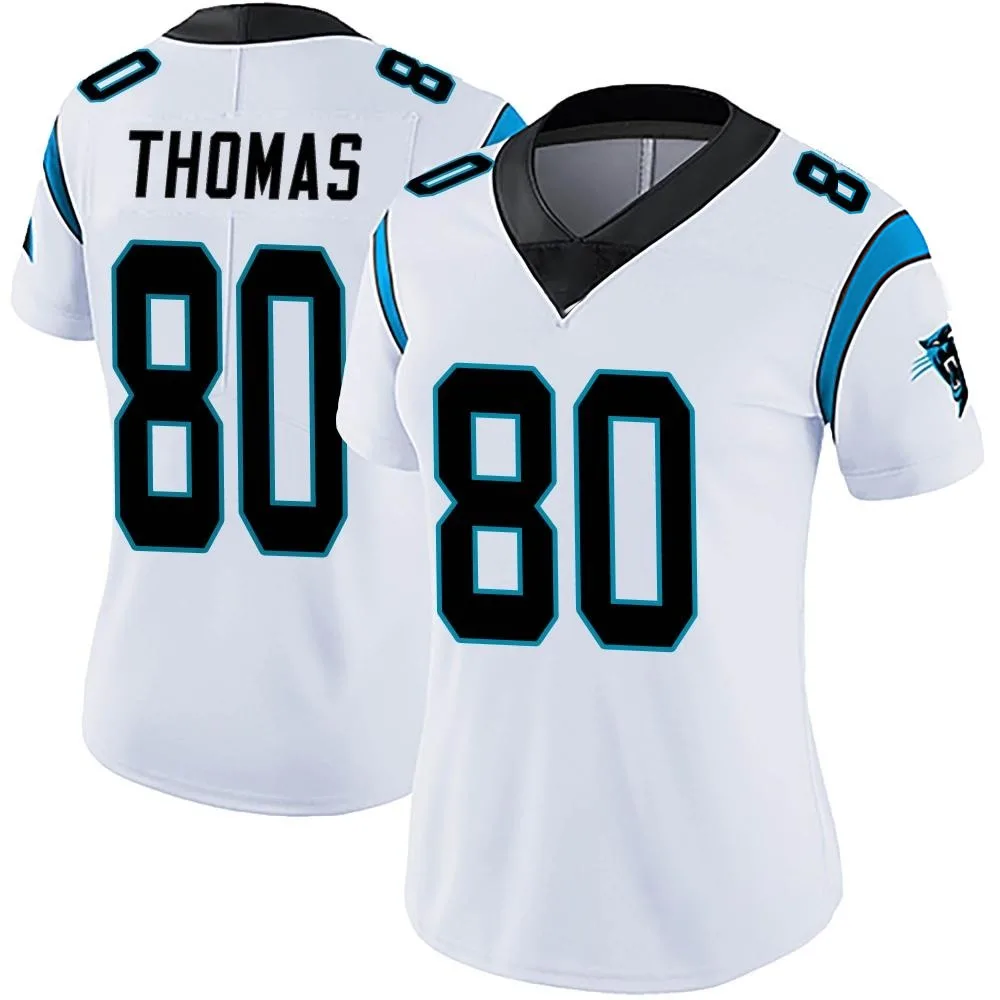 Women's Carolina Panthers Ian Thomas Nike Vapor Untouchable Limited White Jersey Women's Carolina Panthers Ian Thomas Nike Vapor Untouchable Limited White Jersey