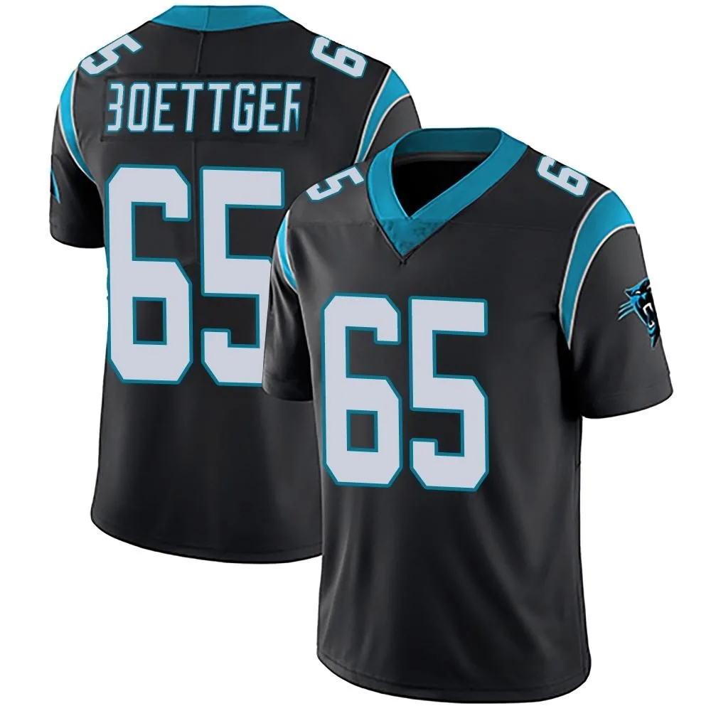 Men's Carolina Panthers Ike Boettger Nike Team Color Vapor Untouchable Limited Black Jersey Men's Carolina Panthers Ike Boettger Nike Team Color Vapor Untouchable Limited Black Jersey
