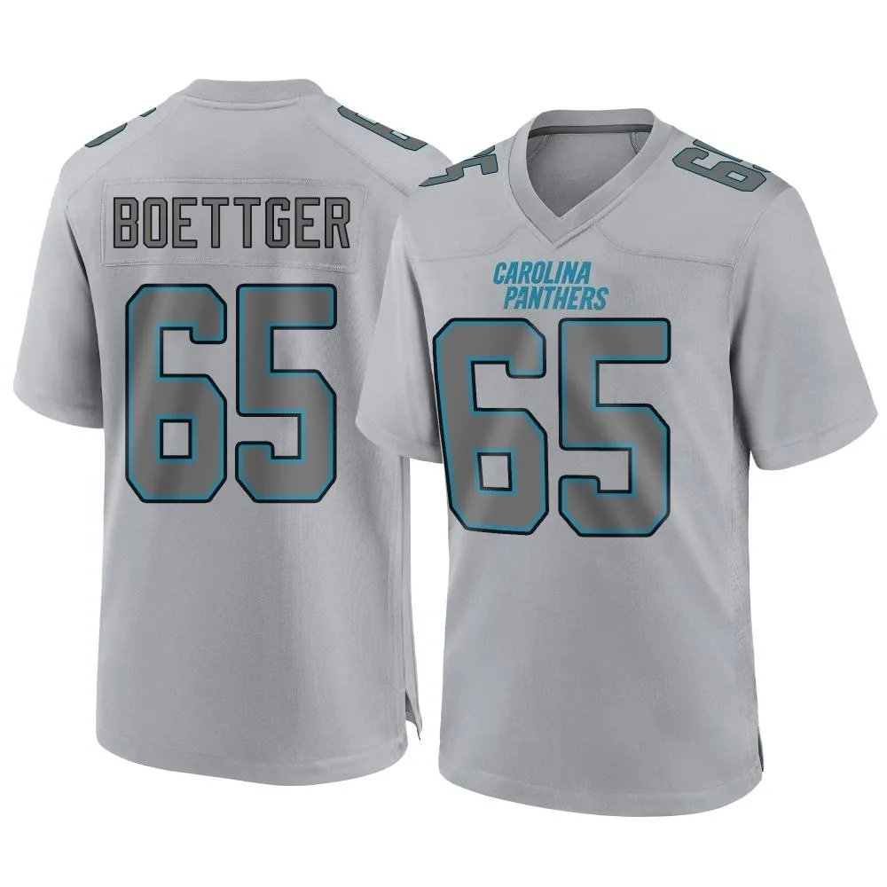 Youth Carolina Panthers Ike Boettger Nike Atmosphere Fashion Game Gray Jersey Youth Carolina Panthers Ike Boettger Nike Atmosphere Fashion Game Gray Jersey