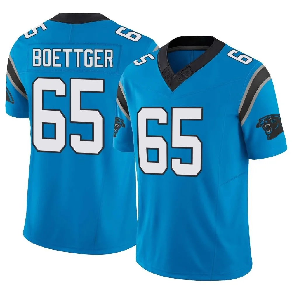 Youth Carolina Panthers Ike Boettger Nike Vapor F.U.S.E. Limited Blue Jersey Youth Carolina Panthers Ike Boettger Nike Vapor F.U.S.E. Limited Blue Jersey