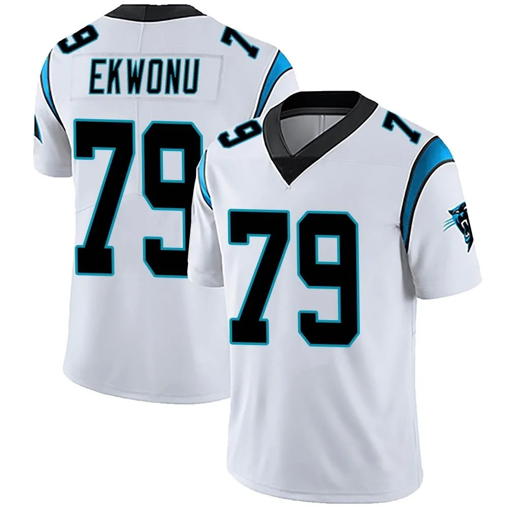 Men's Carolina Panthers Ikem Ekwonu Nike Vapor Untouchable Limited White Jersey Men's Carolina Panthers Ikem Ekwonu Nike Vapor Untouchable Limited White Jersey