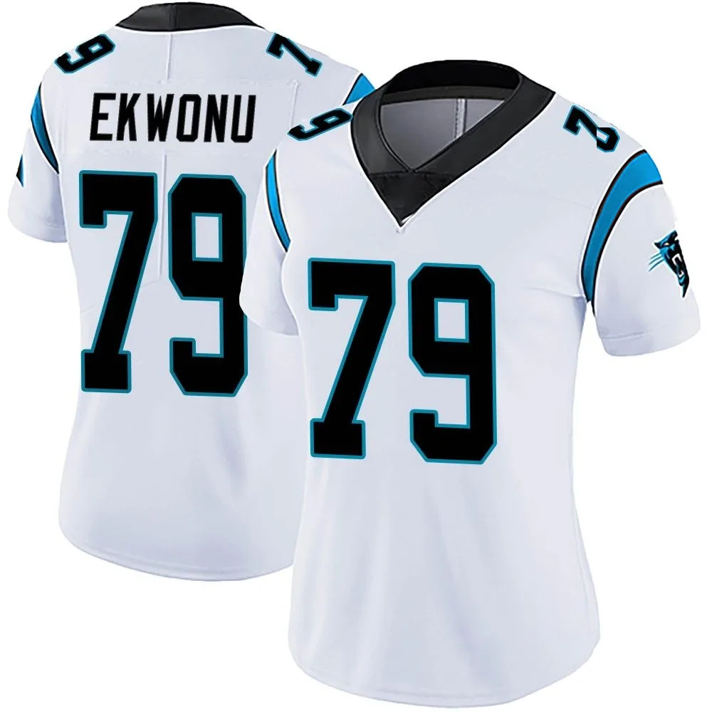 Women's Carolina Panthers Ikem Ekwonu Nike Vapor Untouchable Limited White Jersey Women's Carolina Panthers Ikem Ekwonu Nike Vapor Untouchable Limited White Jersey