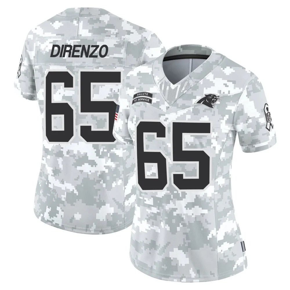 Women's Carolina Panthers J.d. Direnzo Nike 2024 Salute to Service Limited Arctic Camo Jersey Women's Carolina Panthers J.d. Direnzo Nike 2024 Salute to Service Limited Arctic Camo Jersey
