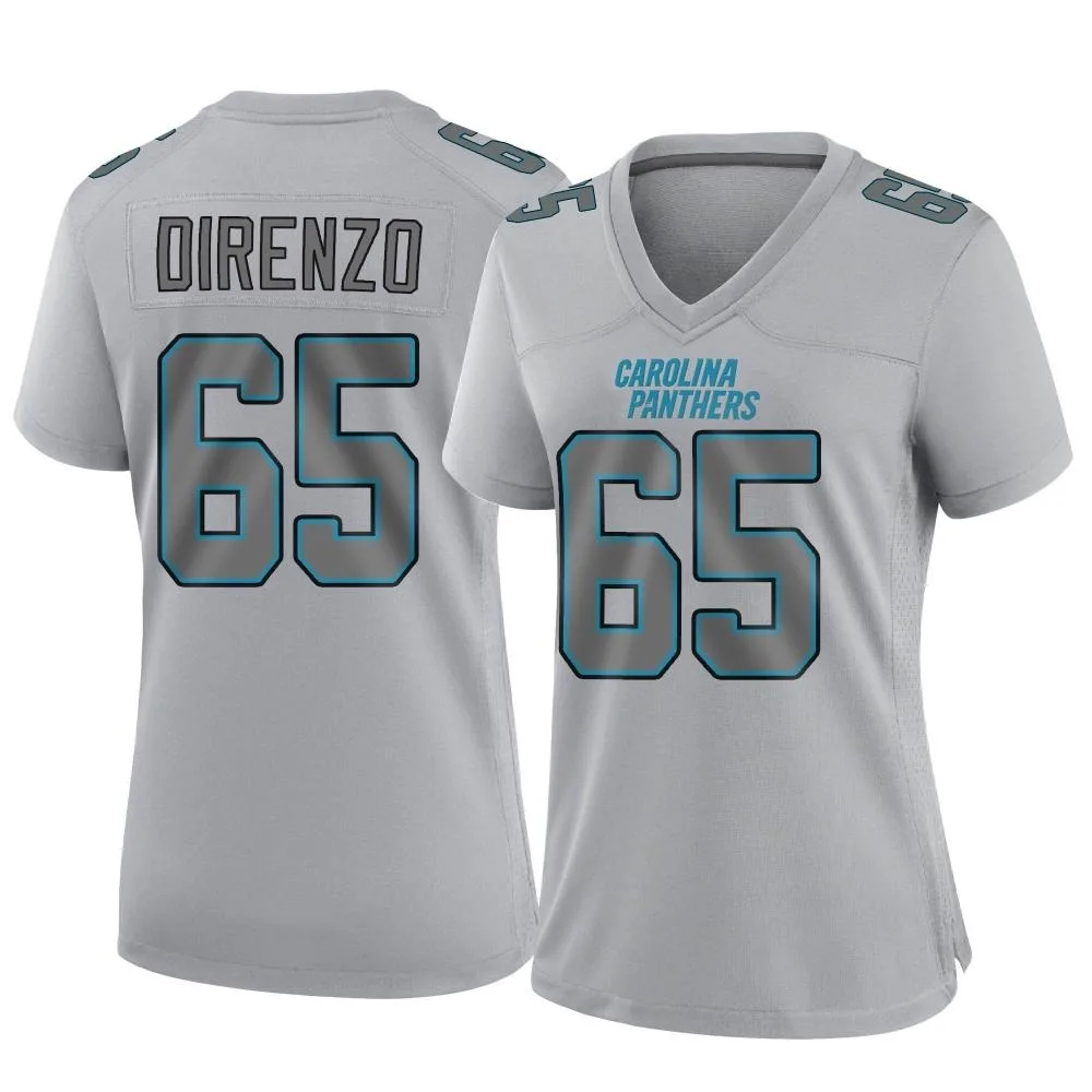Women's Carolina Panthers J.d. Direnzo Nike Atmosphere Fashion Game Gray Jersey Women's Carolina Panthers J.d. Direnzo Nike Atmosphere Fashion Game Gray Jersey