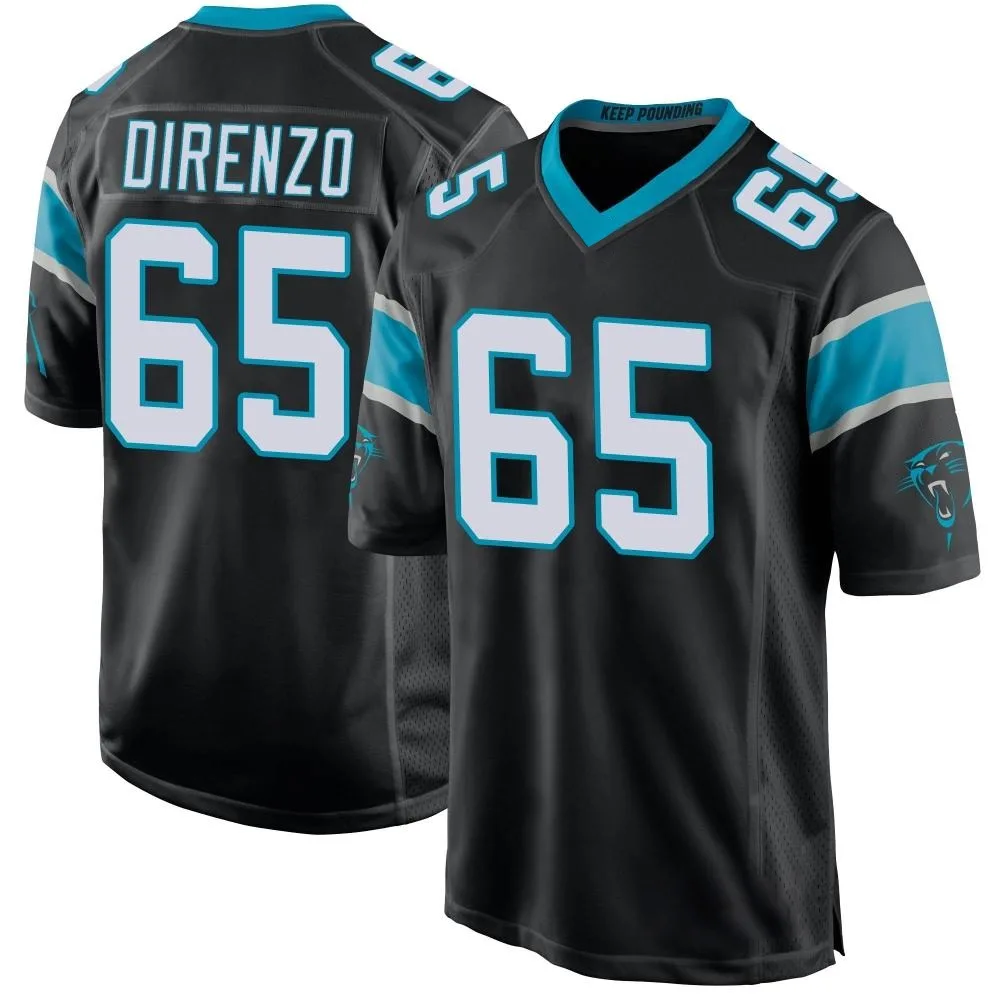 Youth Carolina Panthers J.d. Direnzo Nike Team Color Game Black Jersey Youth Carolina Panthers J.d. Direnzo Nike Team Color Game Black Jersey