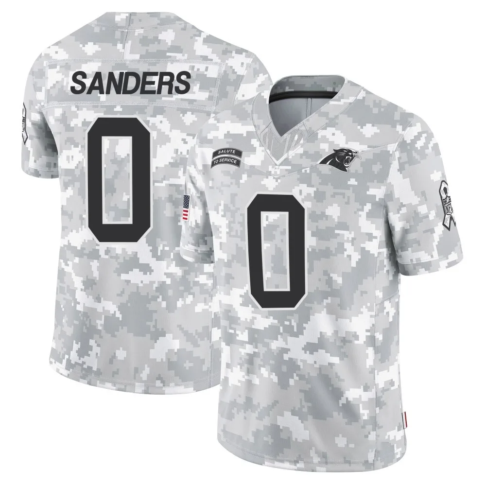Youth Carolina Panthers Ja'tavion Sanders Nike 2024 Salute to Service Limited Arctic Camo Jersey Youth Carolina Panthers Ja'tavion Sanders Nike 2024 Salute to Service Limited Arctic Camo Jersey