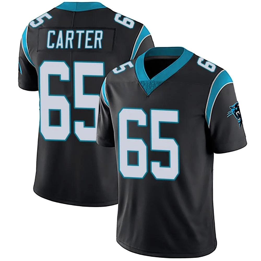 Youth Carolina Panthers Ja'tyre Carter Nike Team Color Vapor Untouchable Limited Black Jersey Youth Carolina Panthers Ja'tyre Carter Nike Team Color Vapor Untouchable Limited Black Jersey