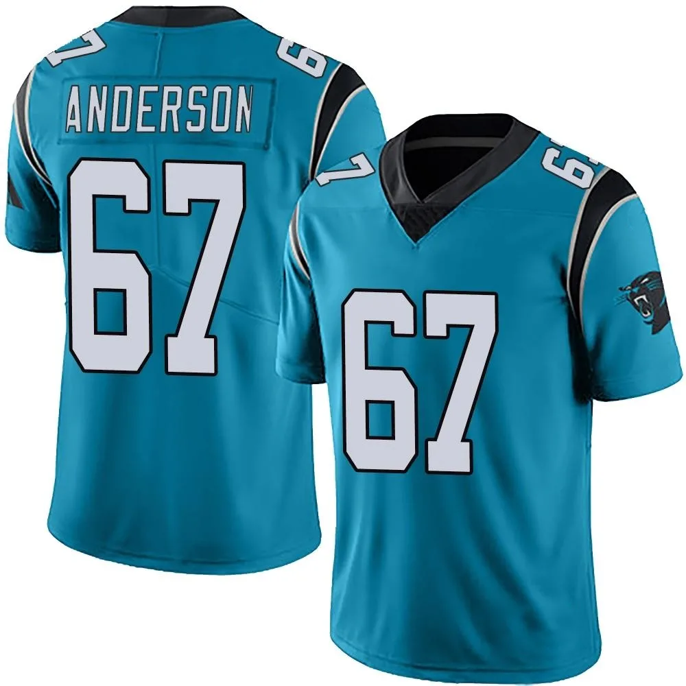Men's Carolina Panthers Jack Anderson Nike Alternate Vapor Untouchable Limited Blue Jersey Men's Carolina Panthers Jack Anderson Nike Alternate Vapor Untouchable Limited Blue Jersey