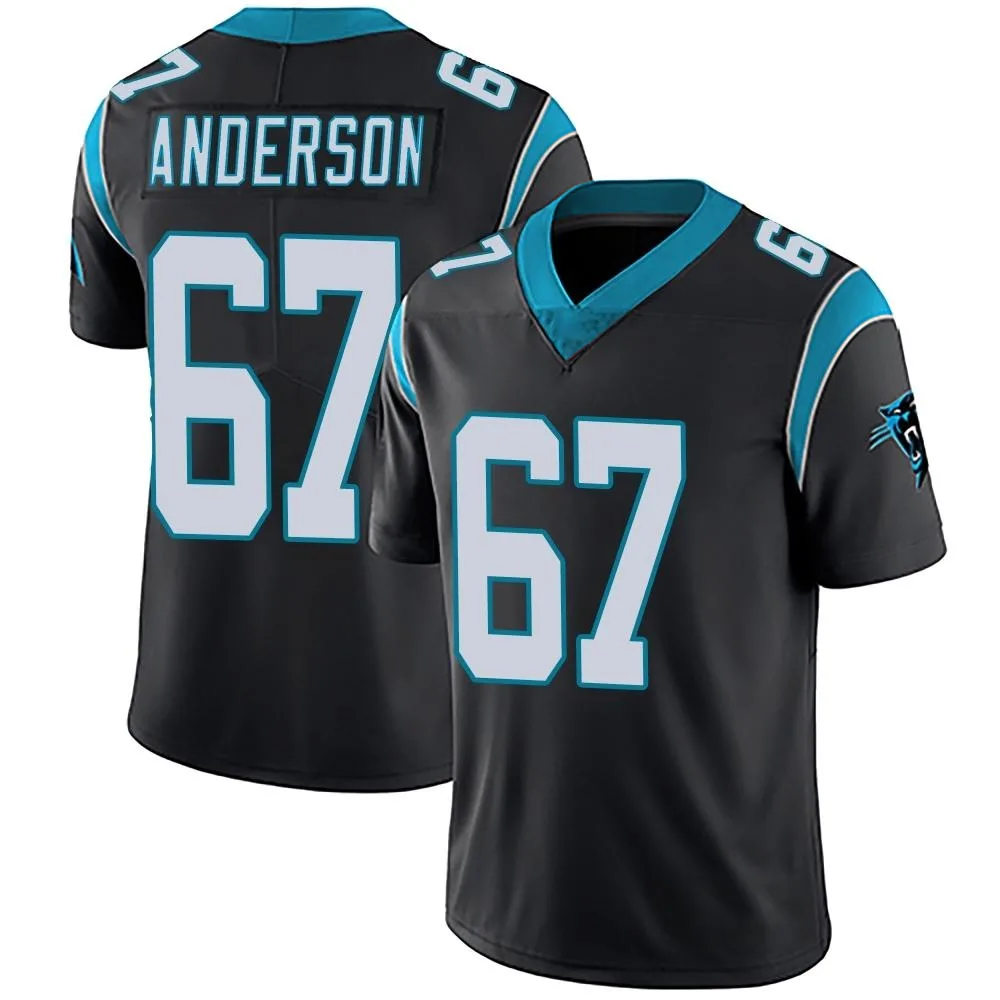 Men's Carolina Panthers Jack Anderson Nike Team Color Vapor Untouchable Limited Black Jersey Men's Carolina Panthers Jack Anderson Nike Team Color Vapor Untouchable Limited Black Jersey