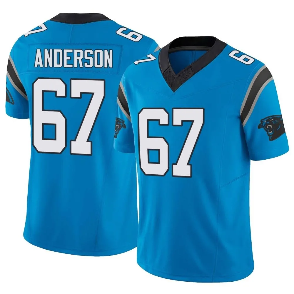 Men's Carolina Panthers Jack Anderson Nike Vapor F.U.S.E. Limited Blue Jersey Men's Carolina Panthers Jack Anderson Nike Vapor F.U.S.E. Limited Blue Jersey