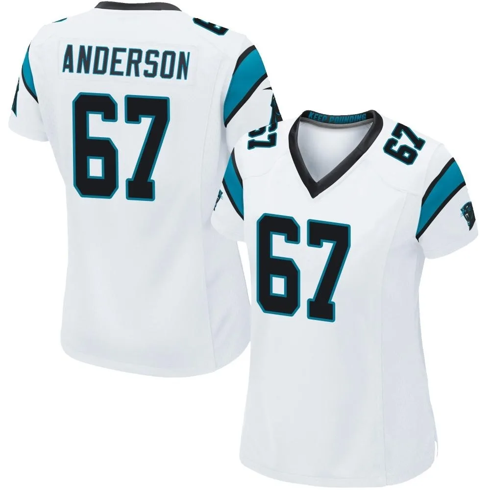 Women's Carolina Panthers Jack Anderson Nike Game White Jersey Women's Carolina Panthers Jack Anderson Nike Game White Jersey