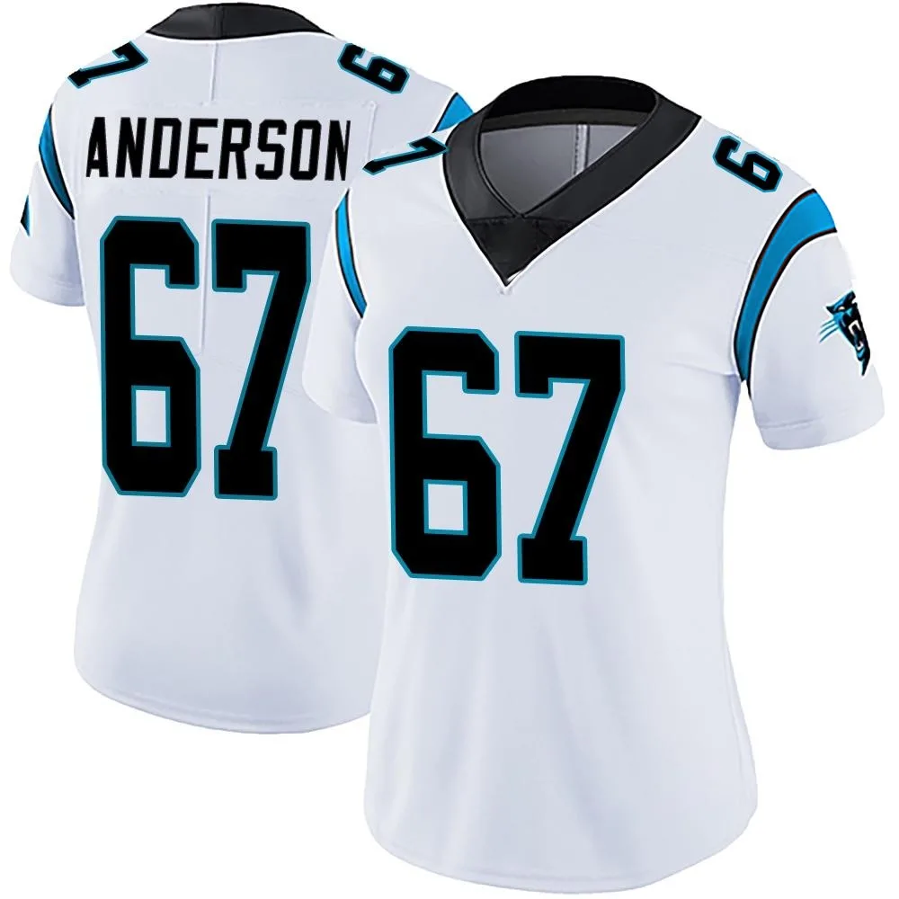 Women's Carolina Panthers Jack Anderson Nike Vapor Untouchable Limited White Jersey Women's Carolina Panthers Jack Anderson Nike Vapor Untouchable Limited White Jersey