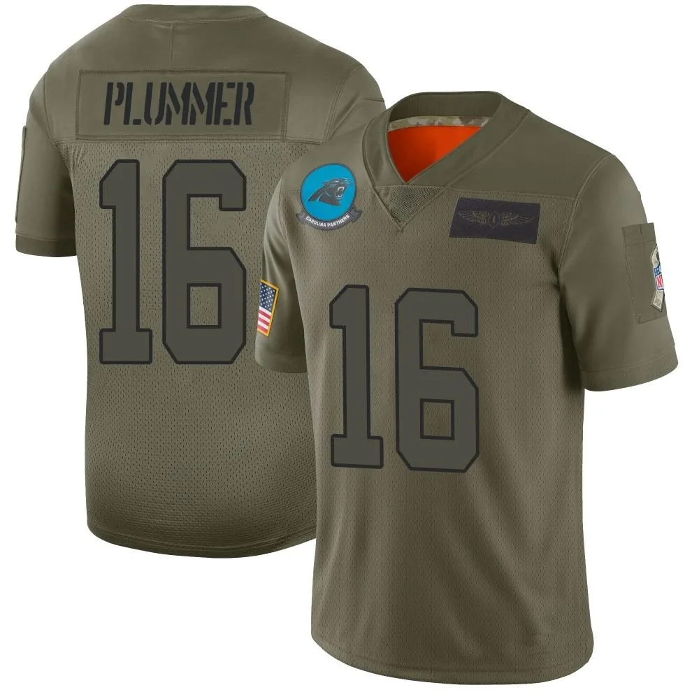 Men's Carolina Panthers Jack Plummer Nike 2019 Salute to Service Limited Camo Jersey Men's Carolina Panthers Jack Plummer Nike 2019 Salute to Service Limited Camo Jersey