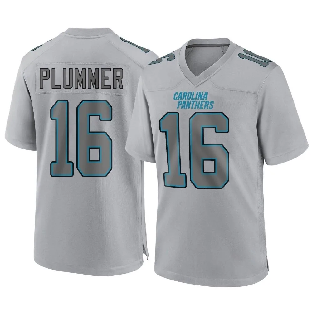 Men's Carolina Panthers Jack Plummer Nike Atmosphere Fashion Game Gray Jersey Men's Carolina Panthers Jack Plummer Nike Atmosphere Fashion Game Gray Jersey