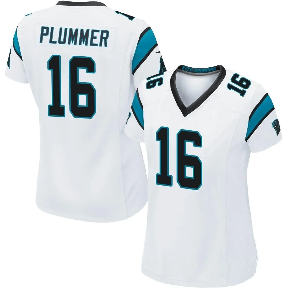 Women's Carolina Panthers Jack Plummer Nike Game White Jersey Women's Carolina Panthers Jack Plummer Nike Game White Jersey