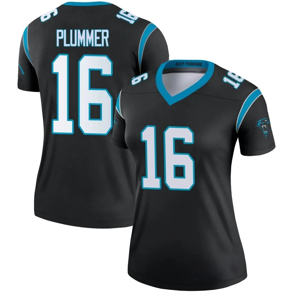 Women's Carolina Panthers Jack Plummer Nike Legend Black Jersey Women's Carolina Panthers Jack Plummer Nike Legend Black Jersey