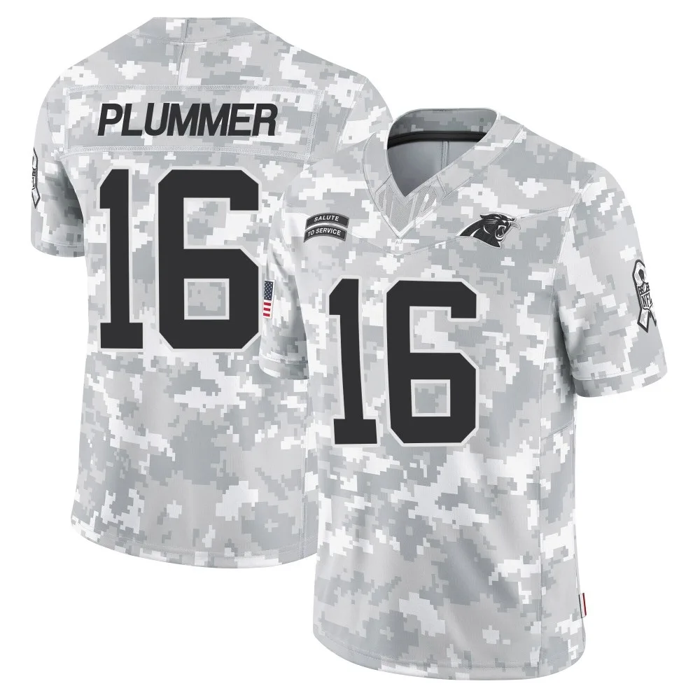 Youth Carolina Panthers Jack Plummer Nike 2024 Salute to Service Limited Arctic Camo Jersey Youth Carolina Panthers Jack Plummer Nike 2024 Salute to Service Limited Arctic Camo Jersey