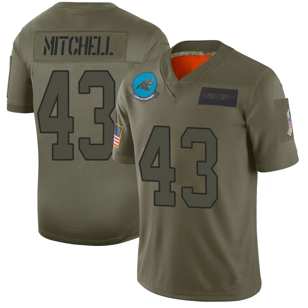 Men's Carolina Panthers Jackson Mitchell Nike 2019 Salute to Service Limited Camo Jersey Men's Carolina Panthers Jackson Mitchell Nike 2019 Salute to Service Limited Camo Jersey