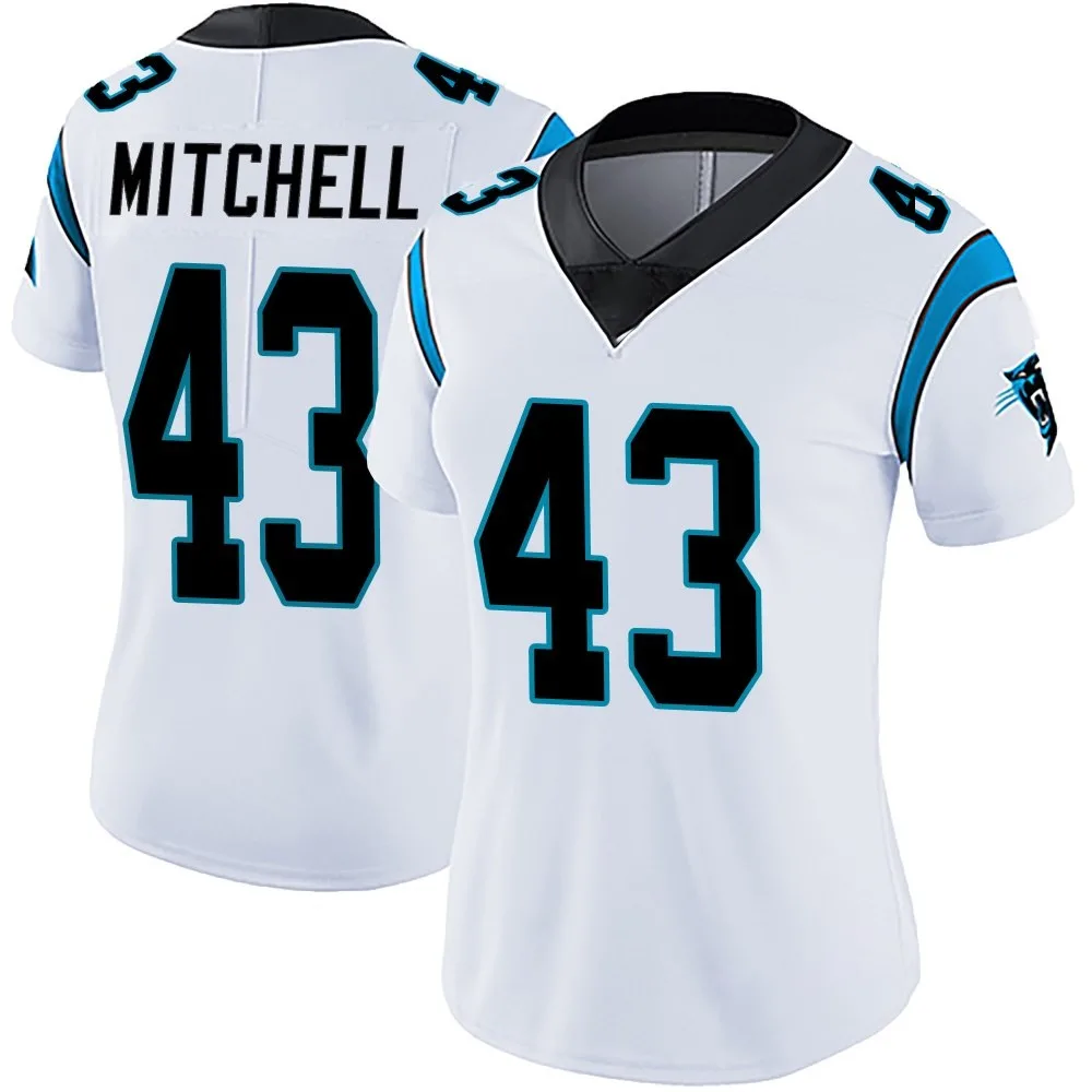 Women's Carolina Panthers Jackson Mitchell Nike Vapor Untouchable Limited White Jersey Women's Carolina Panthers Jackson Mitchell Nike Vapor Untouchable Limited White Jersey