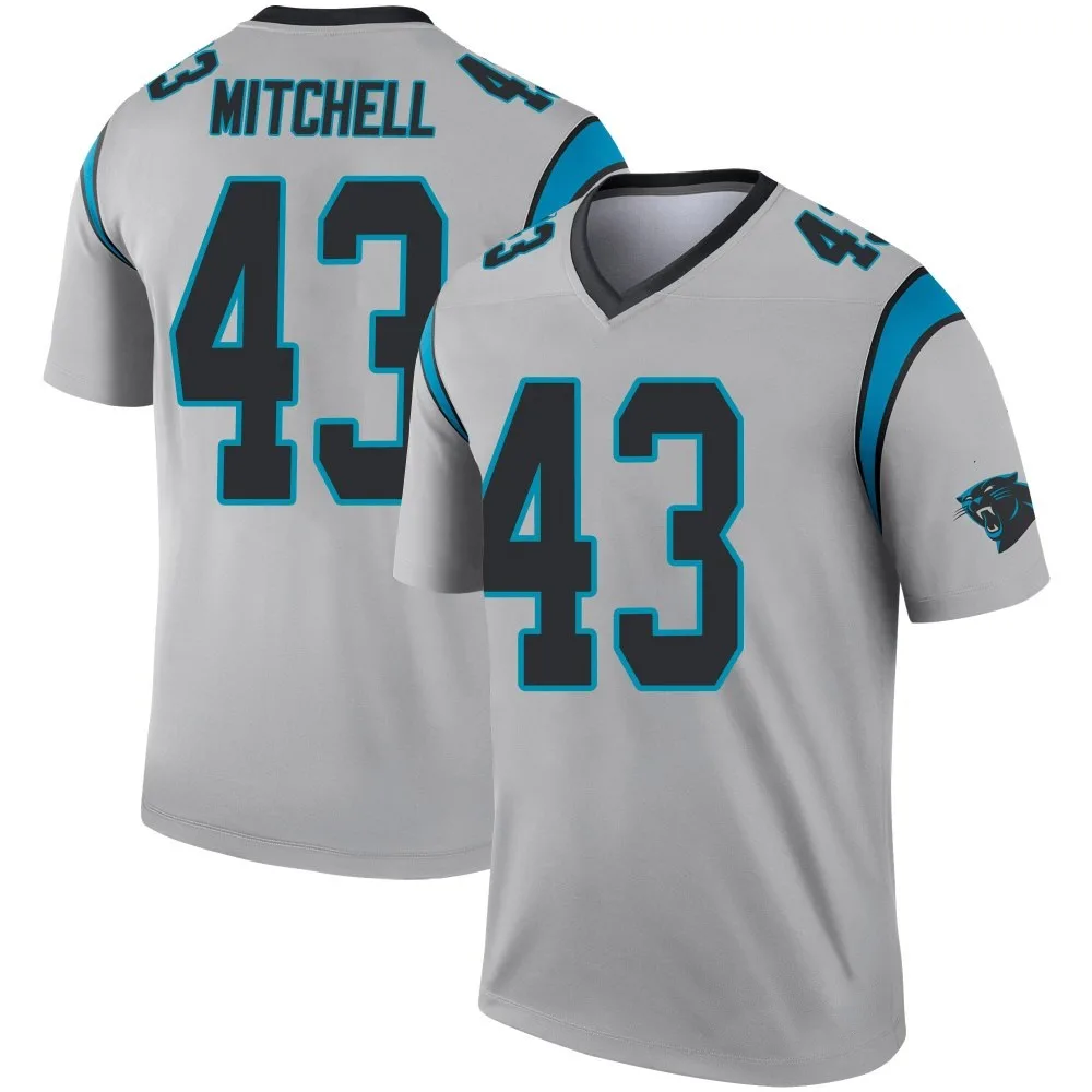 Youth Carolina Panthers Jackson Mitchell Nike Inverted Silver Legend Jersey Youth Carolina Panthers Jackson Mitchell Nike Inverted Silver Legend Jersey
