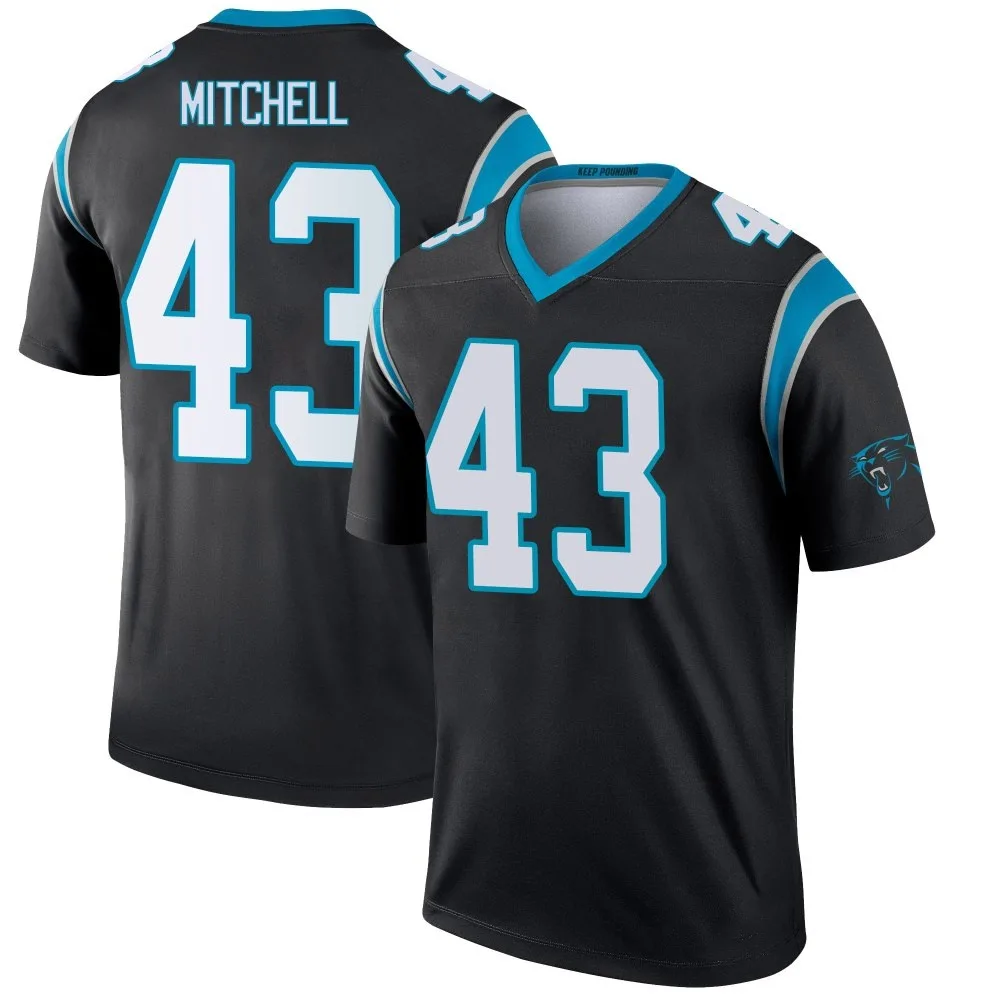 Youth Carolina Panthers Jackson Mitchell Nike Legend Black Jersey Youth Carolina Panthers Jackson Mitchell Nike Legend Black Jersey