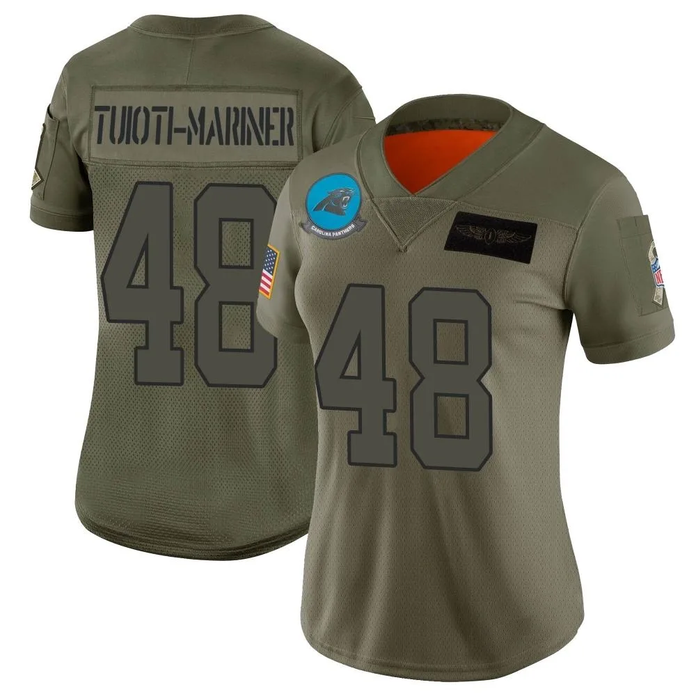 Women's Carolina Panthers Jacob Tuioti-Mariner Nike 2019 Salute to Service Limited Camo Jersey Women's Carolina Panthers Jacob Tuioti-Mariner Nike 2019 Salute to Service Limited Camo Jersey