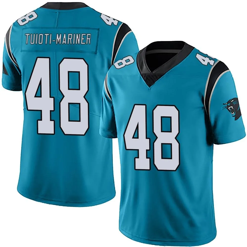 Youth Carolina Panthers Jacob Tuioti-Mariner Nike Alternate Vapor Untouchable Limited Blue Jersey Youth Carolina Panthers Jacob Tuioti-Mariner Nike Alternate Vapor Untouchable Limited Blue Jersey