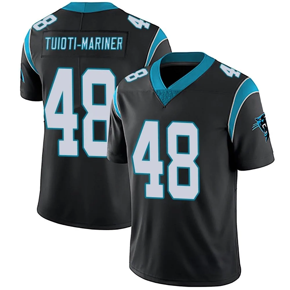 Youth Carolina Panthers Jacob Tuioti-Mariner Nike Team Color Vapor Untouchable Limited Black Jersey Youth Carolina Panthers Jacob Tuioti-Mariner Nike Team Color Vapor Untouchable Limited Black Jersey
