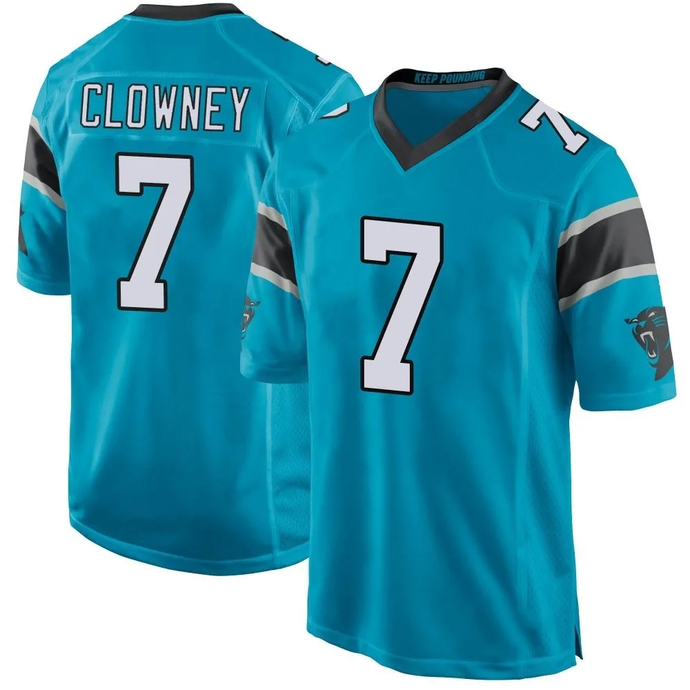 Youth Carolina Panthers Jadeveon Clowney Nike Alternate Game Blue Jersey Youth Carolina Panthers Jadeveon Clowney Nike Alternate Game Blue Jersey