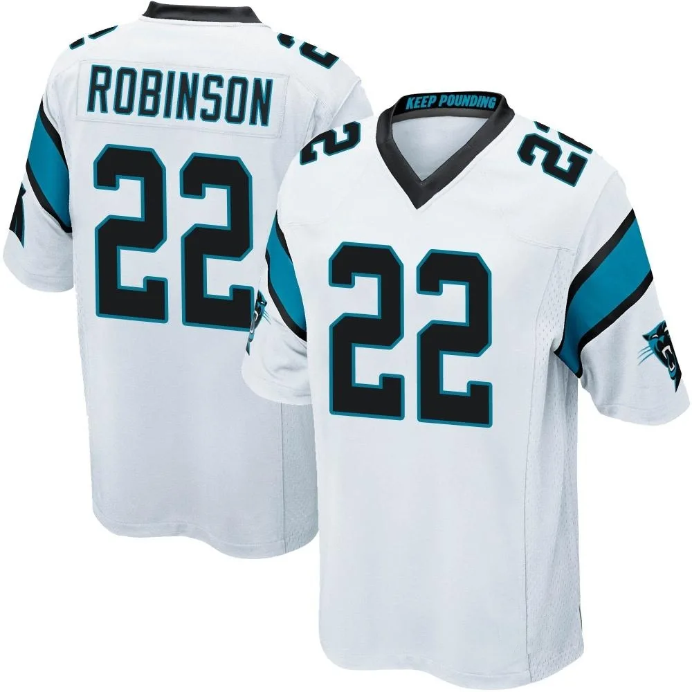 Men's Carolina Panthers Jammie Robinson Nike Game White Jersey Men's Carolina Panthers Jammie Robinson Nike Game White Jersey