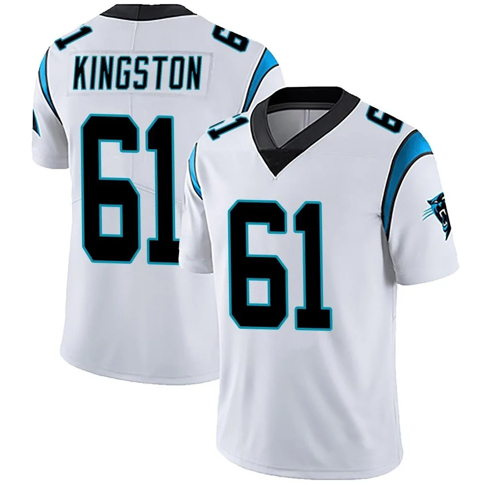 Youth Carolina Panthers Jarrett Kingston Nike Vapor Untouchable Limited White Jersey Youth Carolina Panthers Jarrett Kingston Nike Vapor Untouchable Limited White Jersey