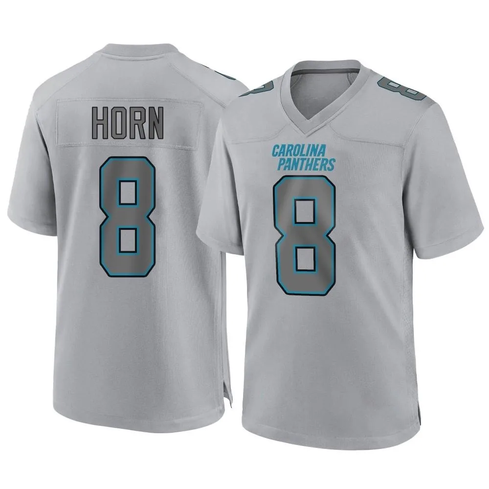 Men's Carolina Panthers Jaycee Horn Nike Atmosphere Fashion Game Gray Jersey Men's Carolina Panthers Jaycee Horn Nike Atmosphere Fashion Game Gray Jersey