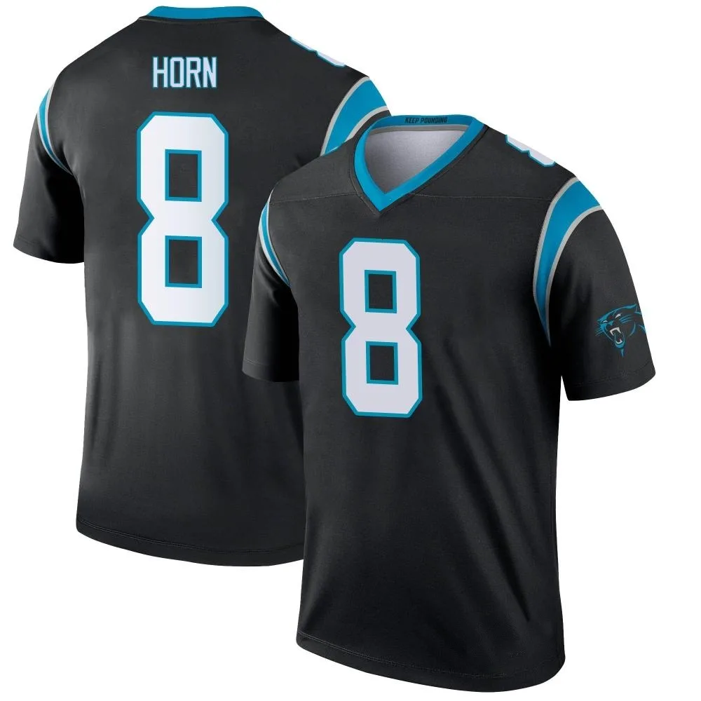 Men's Carolina Panthers Jaycee Horn Nike Legend Black Jersey Men's Carolina Panthers Jaycee Horn Nike Legend Black Jersey