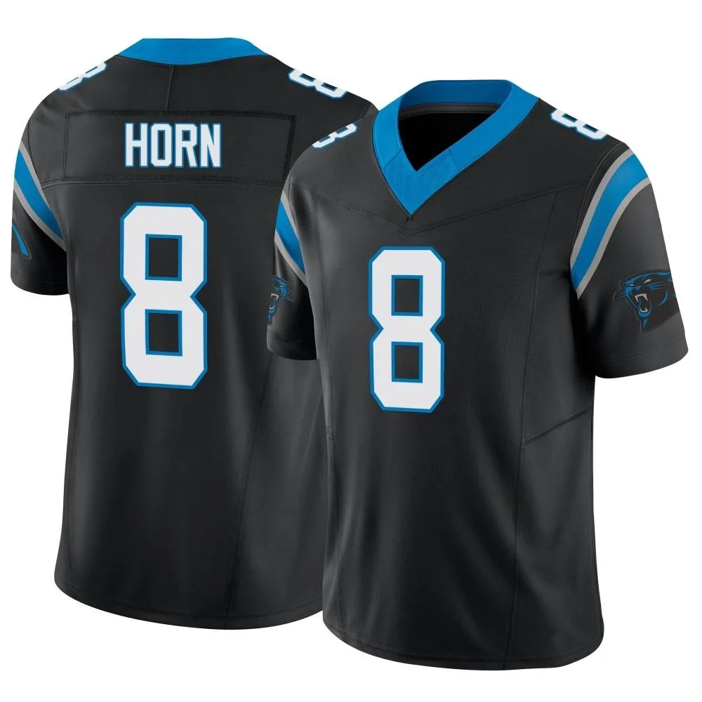 Men's Carolina Panthers Jaycee Horn Nike Vapor F.U.S.E. Limited Black Jersey Men's Carolina Panthers Jaycee Horn Nike Vapor F.U.S.E. Limited Black Jersey
