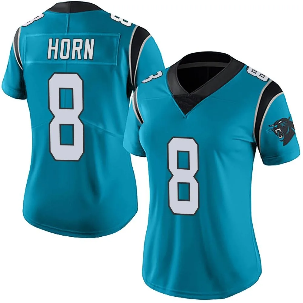 Women's Carolina Panthers Jaycee Horn Nike Alternate Vapor Untouchable Limited Blue Jersey Women's Carolina Panthers Jaycee Horn Nike Alternate Vapor Untouchable Limited Blue Jersey