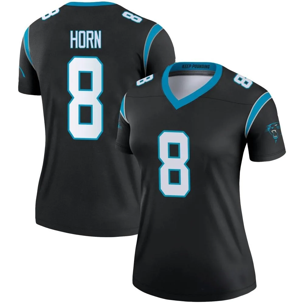 Women's Carolina Panthers Jaycee Horn Nike Legend Black Jersey Women's Carolina Panthers Jaycee Horn Nike Legend Black Jersey