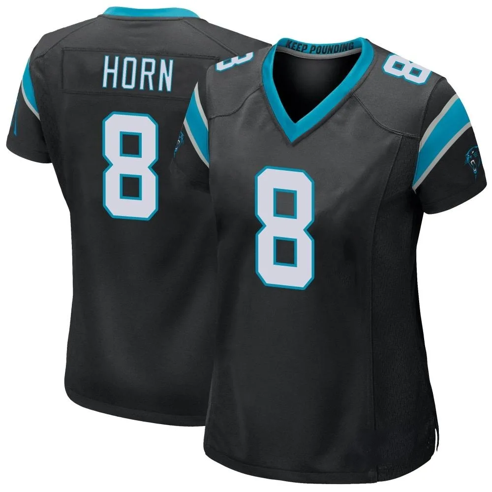 Women's Carolina Panthers Jaycee Horn Nike Team Color Game Black Jersey Women's Carolina Panthers Jaycee Horn Nike Team Color Game Black Jersey