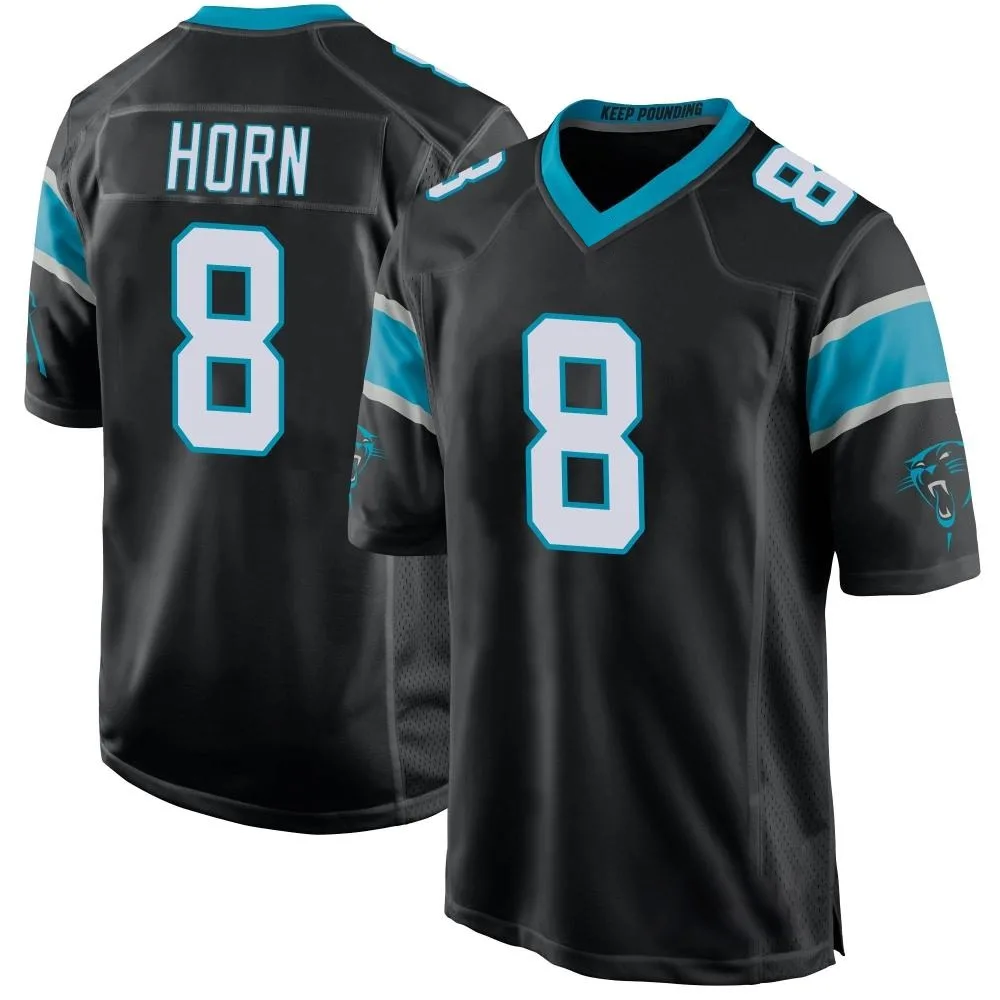 Youth Carolina Panthers Jaycee Horn Nike Team Color Game Black Jersey Youth Carolina Panthers Jaycee Horn Nike Team Color Game Black Jersey