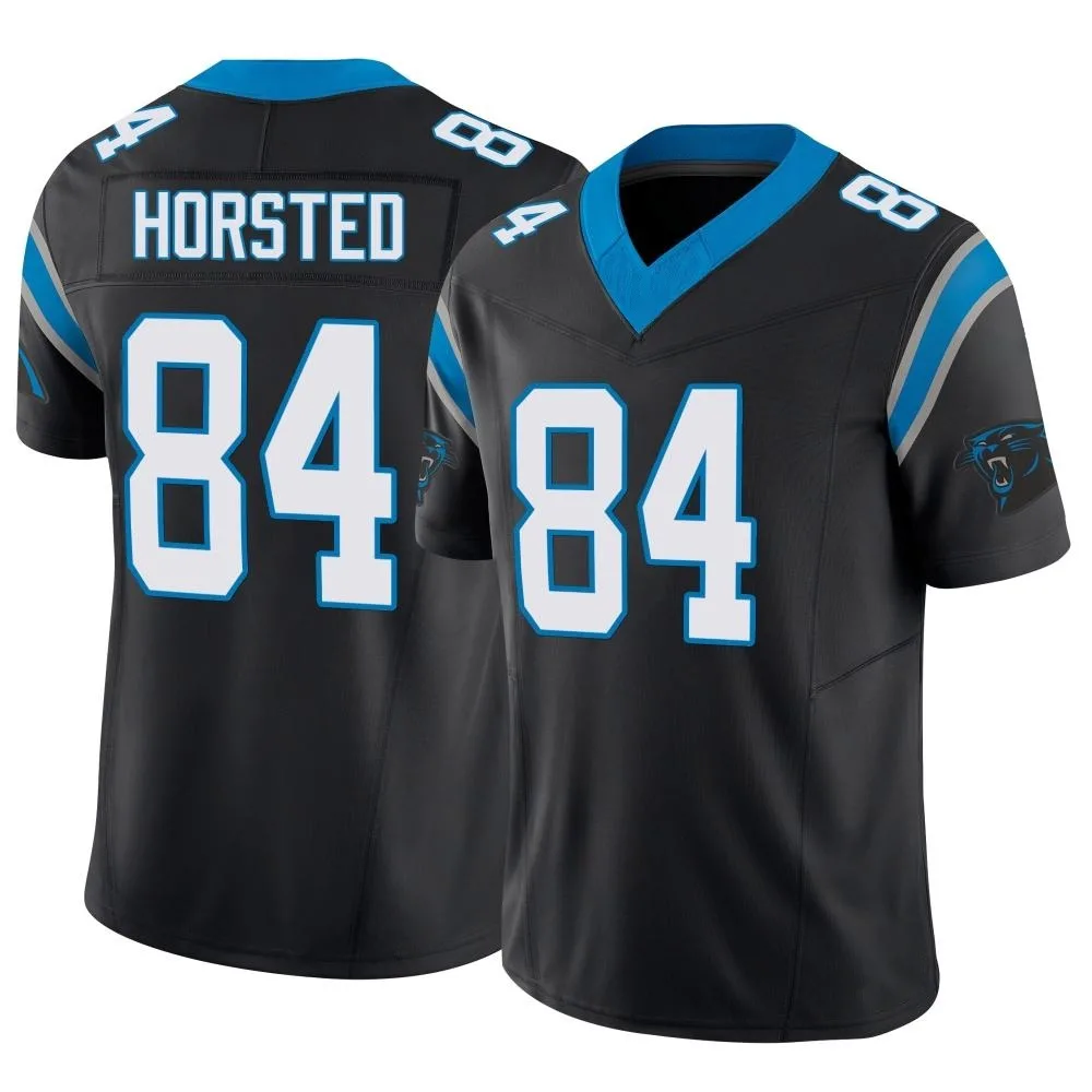 Men's Carolina Panthers Jesper Horsted Nike Vapor F.U.S.E. Limited Black Jersey Men's Carolina Panthers Jesper Horsted Nike Vapor F.U.S.E. Limited Black Jersey