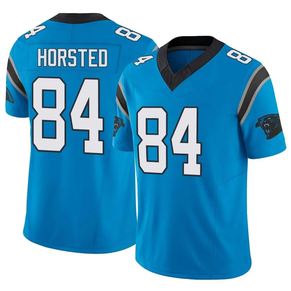Men's Carolina Panthers Jesper Horsted Nike Vapor F.U.S.E. Limited Blue Jersey Men's Carolina Panthers Jesper Horsted Nike Vapor F.U.S.E. Limited Blue Jersey