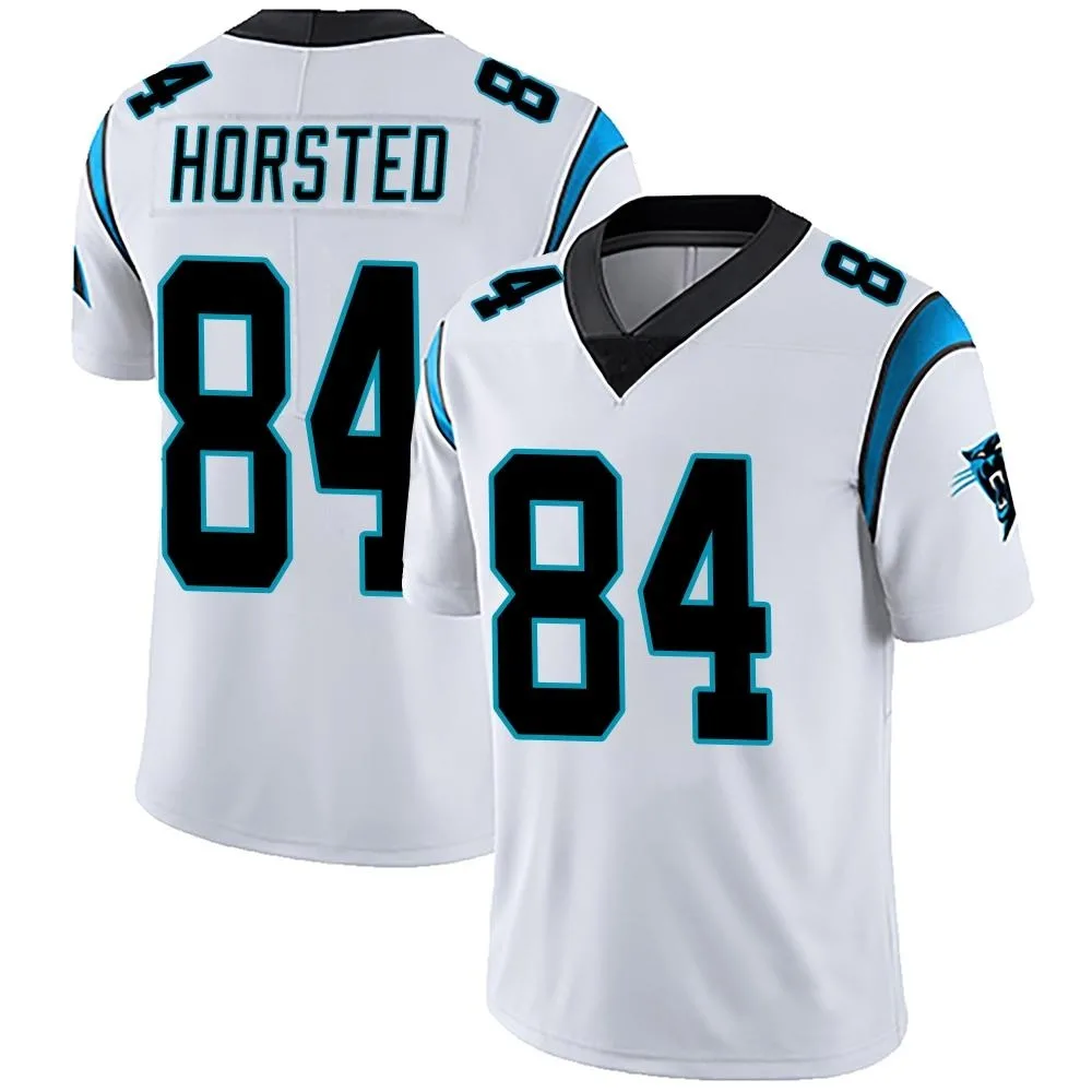 Men's Carolina Panthers Jesper Horsted Nike Vapor Untouchable Limited White Jersey Men's Carolina Panthers Jesper Horsted Nike Vapor Untouchable Limited White Jersey