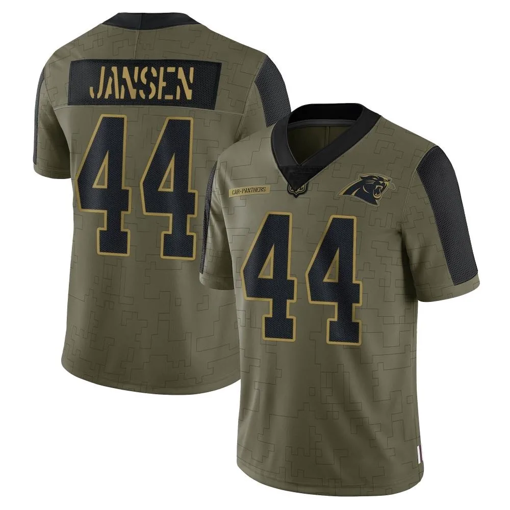 Youth Carolina Panthers Jj Jansen Nike 2021 Salute To Service Limited Olive Jersey Youth Carolina Panthers Jj Jansen Nike 2021 Salute To Service Limited Olive Jersey