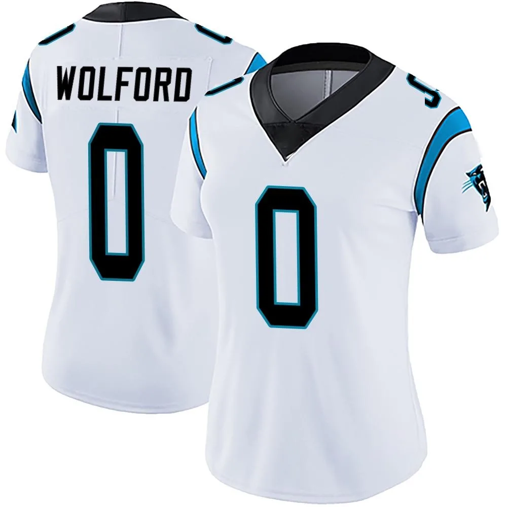 Women's Carolina Panthers John Wolford Nike Vapor Untouchable Limited White Jersey Women's Carolina Panthers John Wolford Nike Vapor Untouchable Limited White Jersey