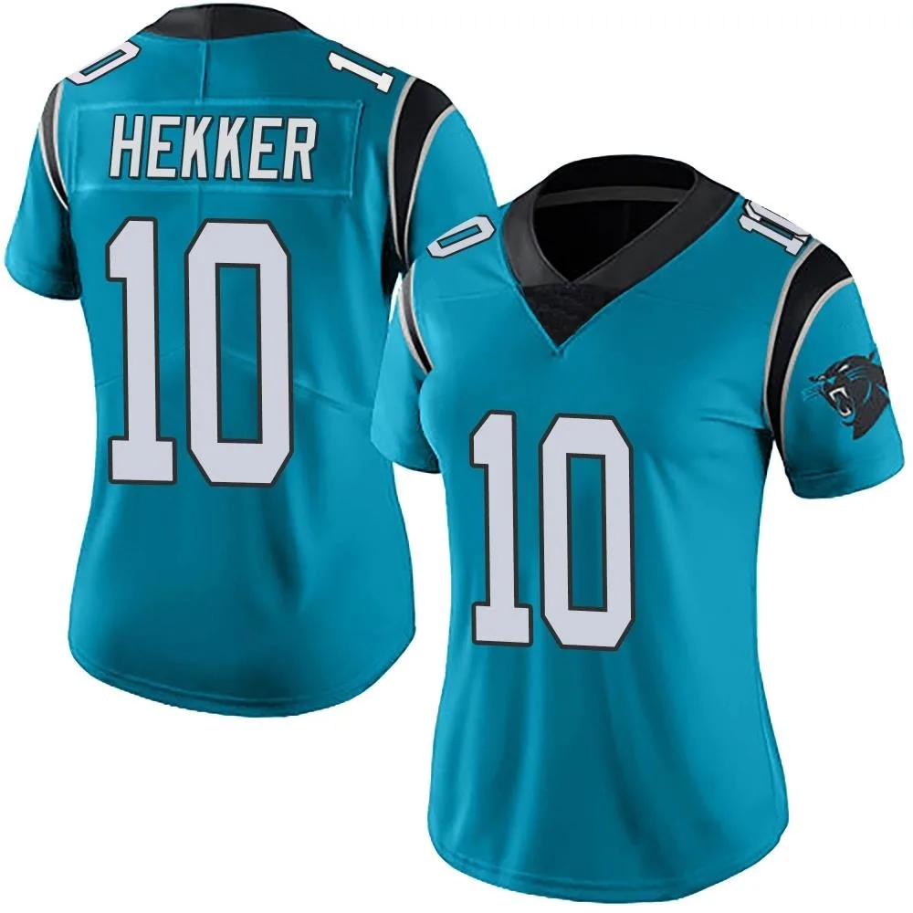 Women's Carolina Panthers Johnny Hekker Nike Alternate Vapor Untouchable Limited Blue Jersey Women's Carolina Panthers Johnny Hekker Nike Alternate Vapor Untouchable Limited Blue Jersey