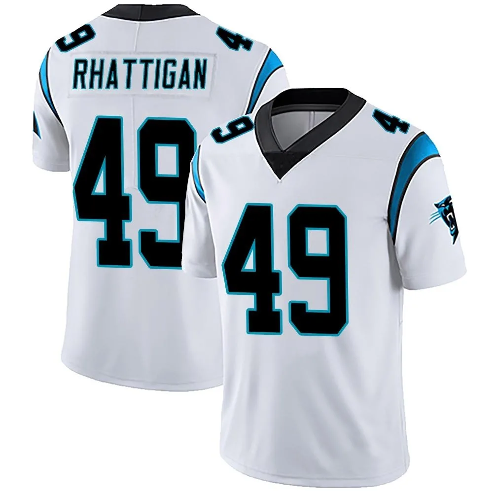 Youth Carolina Panthers Jon Rhattigan Nike Vapor Untouchable Limited White Jersey Youth Carolina Panthers Jon Rhattigan Nike Vapor Untouchable Limited White Jersey