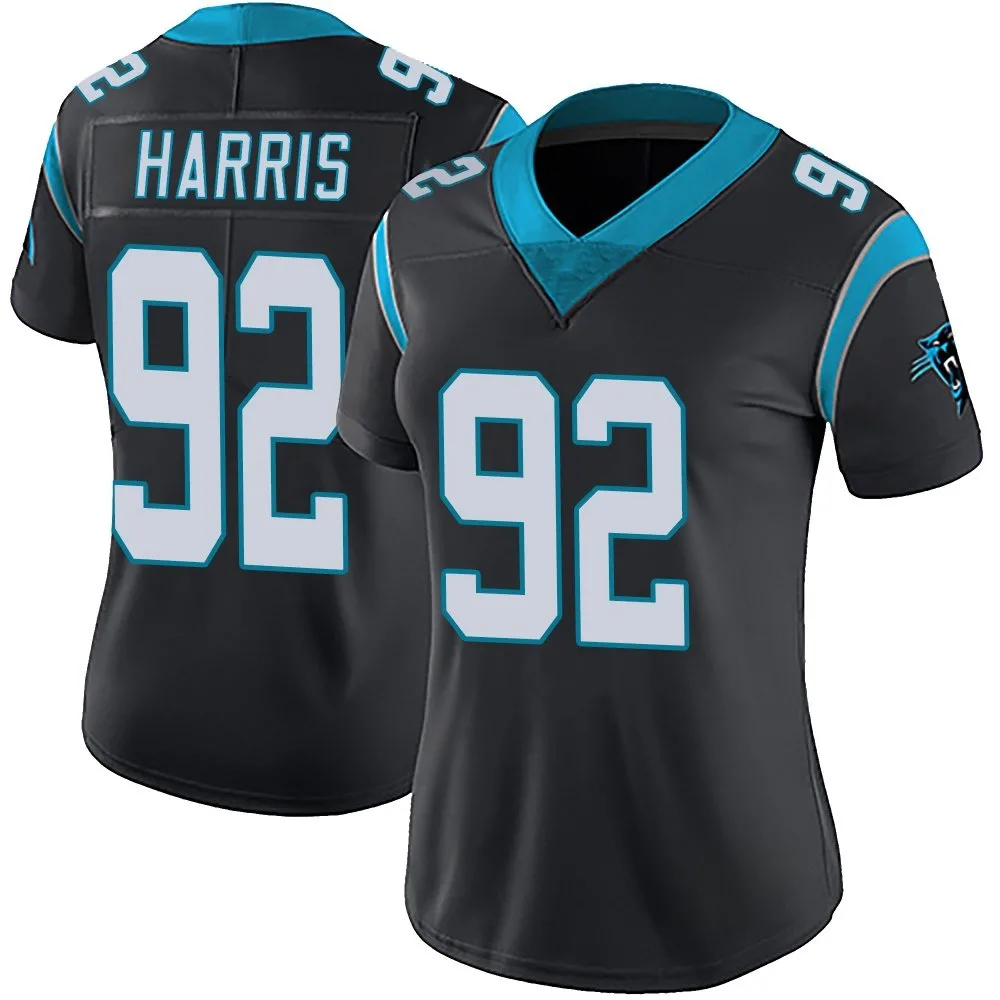 Women's Carolina Panthers Jonathan Harris Nike Team Color Vapor Untouchable Limited Black Jersey Women's Carolina Panthers Jonathan Harris Nike Team Color Vapor Untouchable Limited Black Jersey